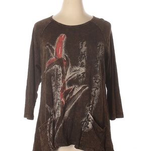 Jess and Jane tunic top with pockets like new